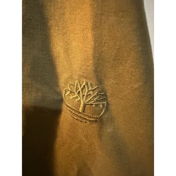 NWT Mens Timberland Fleece Lined Green water resistant windbreaker jacket SZ XL - Picture 8 of 12